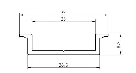 AN 35.10 Mounting rail 